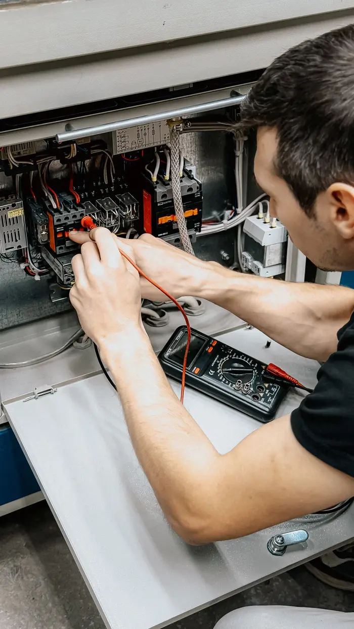 Volt Electric technician on a job site