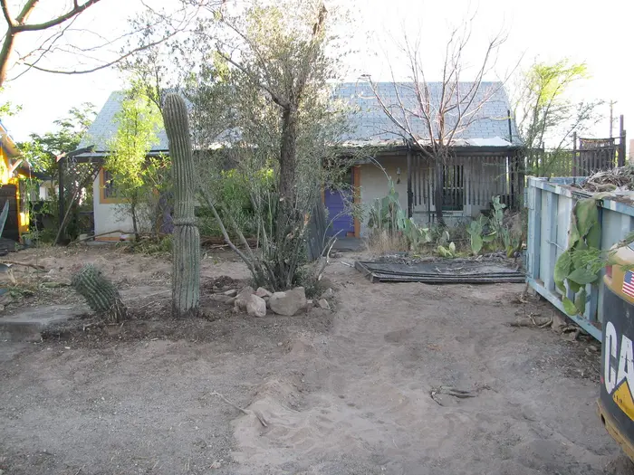 Evergreen Landscaping crew tending a garden